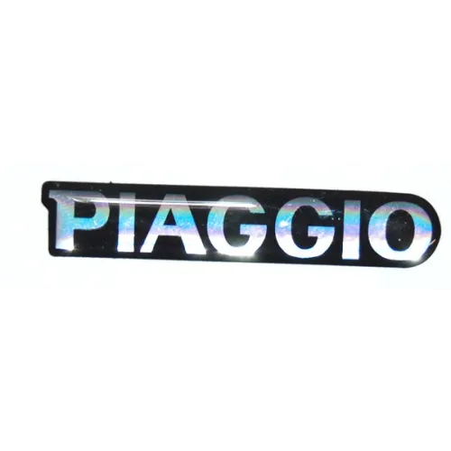 sticker Piaggio origineel woord [piaggio] voorscherm boven achter past op zip2000 620944