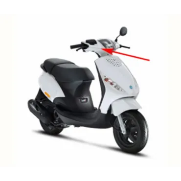 stuurkap Piaggio origineel wit 724 past op zip2000 5993170087