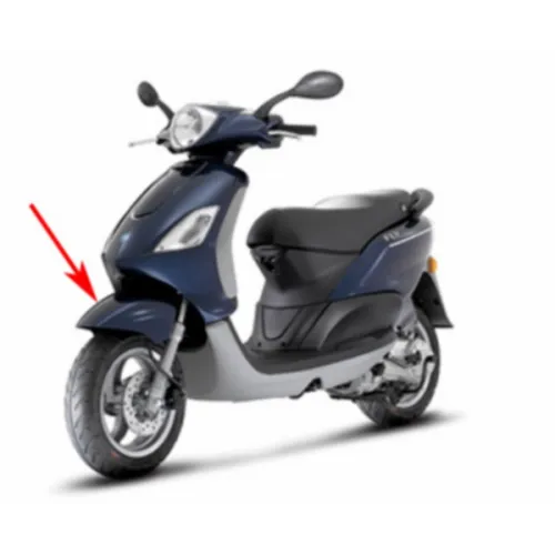 voorspatbord Piaggio origineel blauw midnight 222 past op fly rst 60029300de