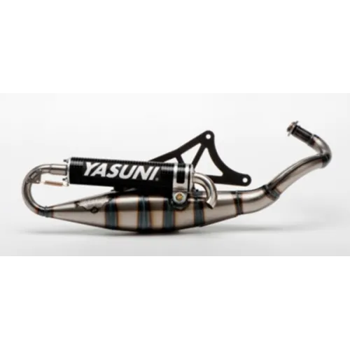 uitlaat cpl yasuni yasuni-R carbon past op sco piaggio 2t tub420c