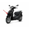 voorscherm Piaggio origineel zwart vulcano 98/a past op fly new 2012 67307200xn