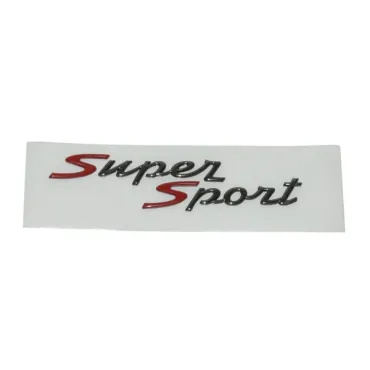 sticker Piaggio origineel woord (super sport) past op gts super 300cc 672062