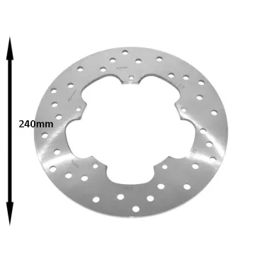 remschijf Piaggio origineel achter 240mm past op beverly, mp3, nexus 56498r