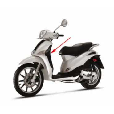 stootrand Piaggio origineel linksvoor past op liberty 4t rst 655746000c