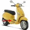 treeplank Piaggio origineel geel 968/a past op sprint 67361200l5