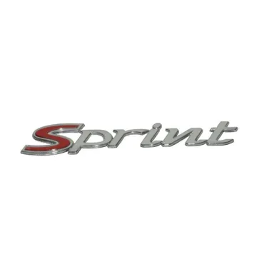 sticker Piaggio origineel woord [sprint] zijscherm 1b000943