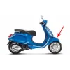 voorspatbord Piaggio origineel blauw azzurro 261/a past op sprint 67364400dq