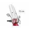 windscherm Piaggio origineel + bev. set hoog 72cm helder past op sprint 1b001114