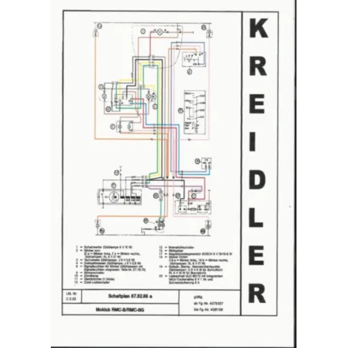 kabelboom mod. knipperlichten 4v/5v past op rmc