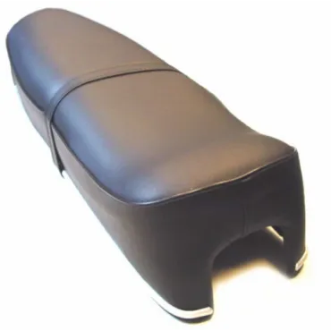 buddyseat mod. 1969 (made in EU) zwart past op kreidler