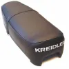 buddyseat mod. 1973 + woord (made in EU) zwart past op kreidler